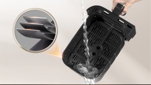 Frytkownica beztłuszczowa Dreame Airfryer dwukomorowy  Tasti™ DZ30 czarny 17