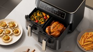 Frytkownica beztłuszczowa Dreame Airfryer dwukomorowy  Tasti™ DZ30 czarny 18
