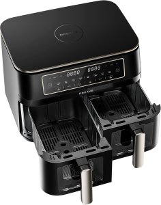 Frytkownica beztłuszczowa Dreame Airfryer dwukomorowy  Tasti™ DZ30 czarny 2