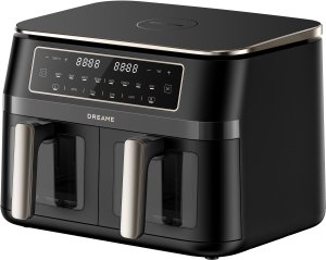 Frytkownica beztłuszczowa Dreame Airfryer dwukomorowy  Tasti™ DZ30 czarny 5