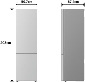 REFRIGERATOR GBBS726AEV LG 2