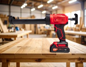 PISTOLET DO SILIKONU AKUMULATOROWY WYCISKACZ DO KLEJU MAS 2.0 AH MAPOWER 8