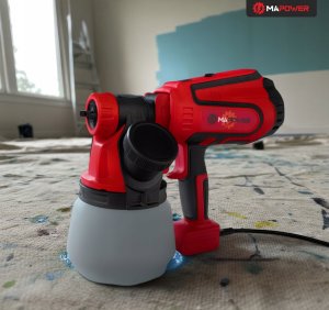PISTOLET DO MALOWANIA ŚCIAN AGREGAT MALARSKI 3 DYSZE 750 W 120 DIN MAPOWER 3