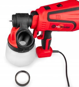 PISTOLET DO MALOWANIA ŚCIAN AGREGAT MALARSKI 3 DYSZE 750 W 120 DIN MAPOWER 9