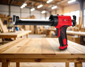 PISTOLET DO SILIKONU WYCISKACZ DO KLEJU MAS AKUMULATOROWY BATERIE MAPOWER 6