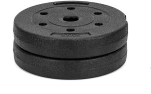 Hantle do ćwiczeń 20 kg regulowane zestaw obciążeń 2x10 kg gryf do treningu siłowego UNIWERSALNY 15