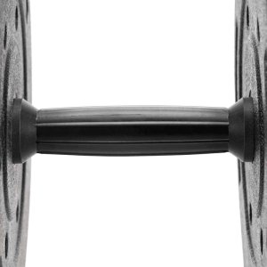 Hantle do ćwiczeń 20 kg regulowane zestaw obciążeń 2x10 kg gryf do treningu siłowego UNIWERSALNY 4