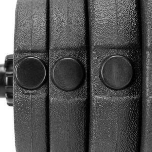 Hantle do ćwiczeń 20 kg regulowane zestaw obciążeń 2x10 kg gryf do treningu siłowego UNIWERSALNY 5