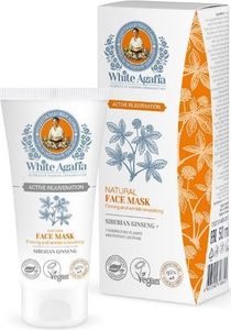 Babuszka Agafia Naturalna maseczka wygładzająca do twarzy White Natural Face Mask 50ml 1
