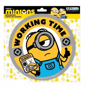 "Working Time" Podkładka pod Myszkę Minions 2
