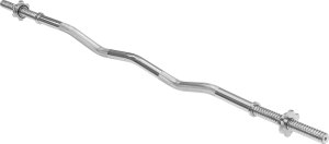 Gryf lekko łamany, sztanga 30mm 150cm 8.5kg max.170kg  REBEL ACTIVE 243