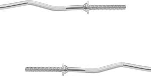 Gryf lekko łamany, sztanga 30mm 150cm 8.5kg max.170kg  REBEL ACTIVE 244