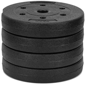 Hantle do ćwiczeń regulowane 20 kg zestaw obciążeń gryf do treningu siłowego UNIWERSALNY 5