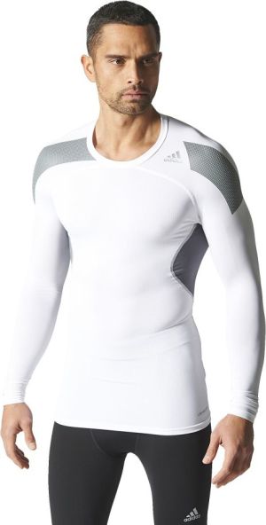 Adidas Koszulka męska Techfit Cool Long Sleeve Tee biała r. S (S19451) 1
