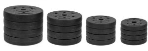 Hantle 2x20 kg do ćwiczeń regulowane 40 kg zestaw obciążeń gryf do treningu siłowego UNIWERSALNY 15