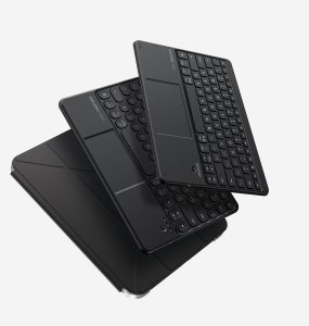 Etui z klawiaturą AMAZINGTHING Minimal Case Keylite Combo na iPad 11" 2025 - czarna 6
