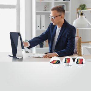 Etui AMAZINGTHING Matte Pro Mag Folio z podstawką na iPad Air M3 11" - niebieskie 7