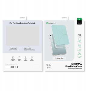 Etui AMAZINGTHING Minimal Case na iPad 11" 2025 - niebieskie 5