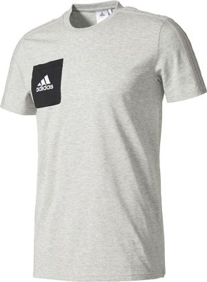 Adidas Koszulka męska Tiro 17 Tee szara r. L (AY2964) 1