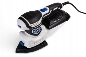 SZLIFIERKA OSCYLACYJNA MIMOŚRODOWA DO DREWNA 5w1 WIELOFUNKCYJNA TECHTOOL 6