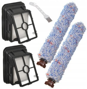 2X SZCZOTKA 2X FILTR DO BISSELL CROSSWAVE 1866 1868 1785 17132 17132 2