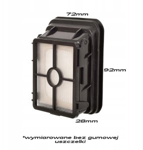 Bisanti 3 Filtr HEPA do odkurzacza BISSELL CROSSWAVE 1866 1868F 17132 2582N 2588N 4