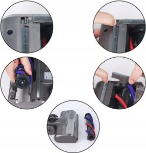 TURBO SZCZOTKA LED ELEKTROSZCZOTKA DO DYSON V7 V8 V10 V11 V15 3