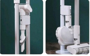 STOJAK DO ODKURZACZA DYSON V6 V7 V8 V10 V11 V12 V15 OKRĄGŁY STYLOWY biały 2