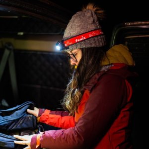 Latarka diodowa Fenix HL16 jasnozielona czołówka 7