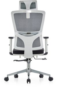 Krzesło biurowe Cobra Expert HF701WH Biało-czarne 5