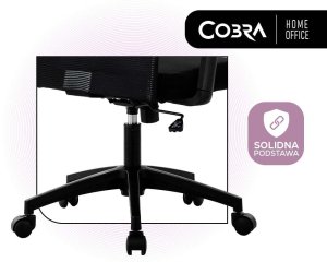 Krzesło biurowe Cobra Office One HF302BK Czarne 13