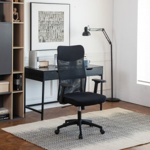 Krzesło biurowe Cobra Office One HF302BK Czarne 9