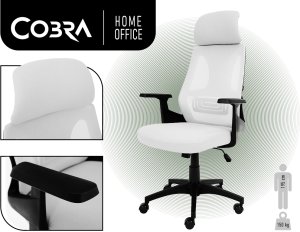 Krzesło biurowe Cobra Office One HF305GY Szare 10