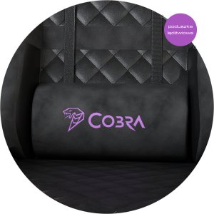 Fotel Cobra DRACO CRF190 Różowy 7