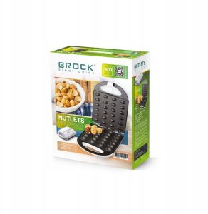 Gofrownica Brock BROCK HZ 3024 Wykrawacz do ciastek w kształcie orzechów 11
