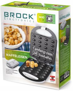 Gofrownica Brock BROCK HZ 3024 Wykrawacz do ciastek w kształcie orzechów 15