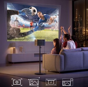 Dangbei DBOX02 Projektor 4K 2450 ISO HDR10+ Netflix Dolby Audio DTS:X 4