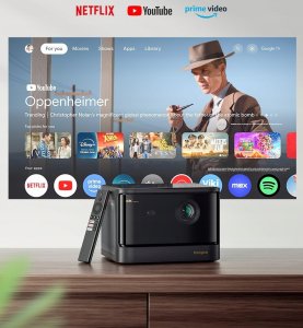 Dangbei DBOX02 Projektor 4K 2450 ISO HDR10+ Netflix Dolby Audio DTS:X 5