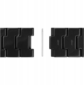 Fixed FIXED Resin Strap | Quick Release 18mm | czarny węglowy 3