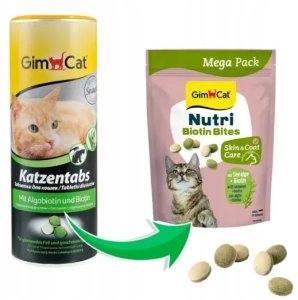 Gimborn GIMCAT NUTRI BIOTIN BITES ALGI NA SKÓRĘ I SIERŚĆ 425g /12 2
