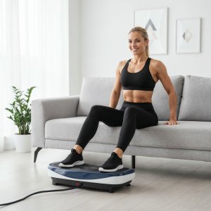 SVP13 PLATFORMA WIBRACYJNA Z NAKŁADKĄ 3D 2 SILNIKI HMS 14