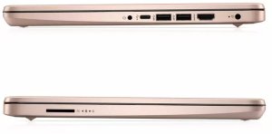 Laptop edukacyjny HP 14-dq3015dx / CD9Y9UA / Intel N4500 / 4GB / eMMC 64GB / Intel UHD / Win 11 / Różowy 6