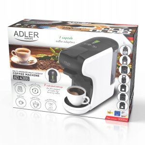 Ekspres przelewowy Adler AD 4386 Multi-Kapsulu ekspresy espresso 0.6L 3000W AD 4386 (5905575911100) 2