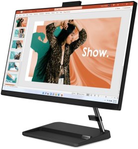 Komputer AiO Lenovo IdeaCentre 3 24IAP7 / F0GH01G0SP / Intel i5 / 16GB / 512GB / Intel UHD / FullHD / Win 11 / Czarny 3