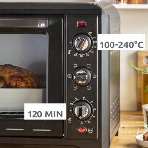 Moulinex Optimo Piekarnik elektryczny 60L 7 Trybów Termoobieg Timer Czarny 2