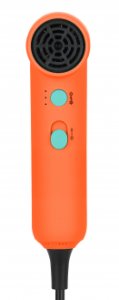 Suszarka do włosów z funkcją jonizowania Humanas AirTouch HD-AT03 mini - pomarańczowa 112