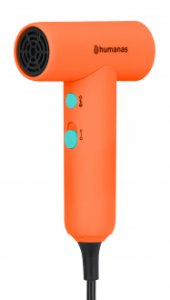 Suszarka do włosów z funkcją jonizowania Humanas AirTouch HD-AT03 mini - pomarańczowa 131