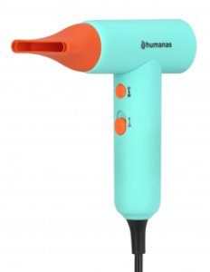 Suszarka do włosów z funkcją jonizowania Humanas AirTouch HD-AT03 mini - miętowa 113