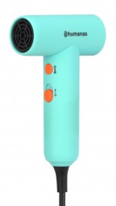 Suszarka do włosów z funkcją jonizowania Humanas AirTouch HD-AT03 mini - miętowa 221