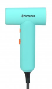 Suszarka do włosów z funkcją jonizowania Humanas AirTouch HD-AT03 mini - miętowa 74